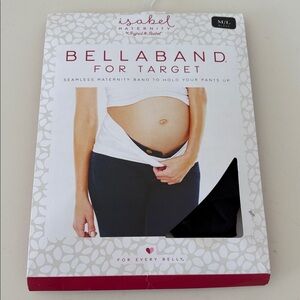 New In Box  Isabel Maternity Bellaband Fpr Target Black M/L